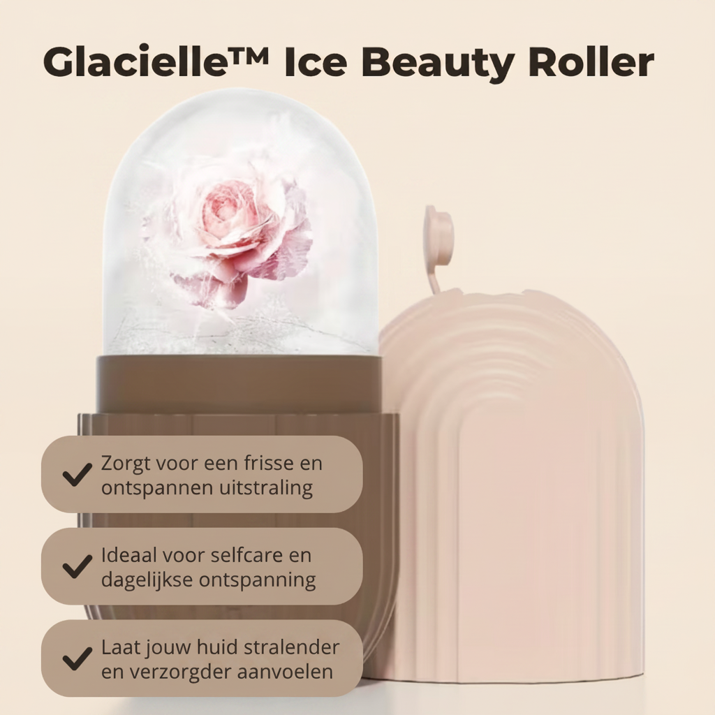 Glacielle™ Ice Beauty Roller – Verfris, Ontspan & Laat Je Huid Stralen